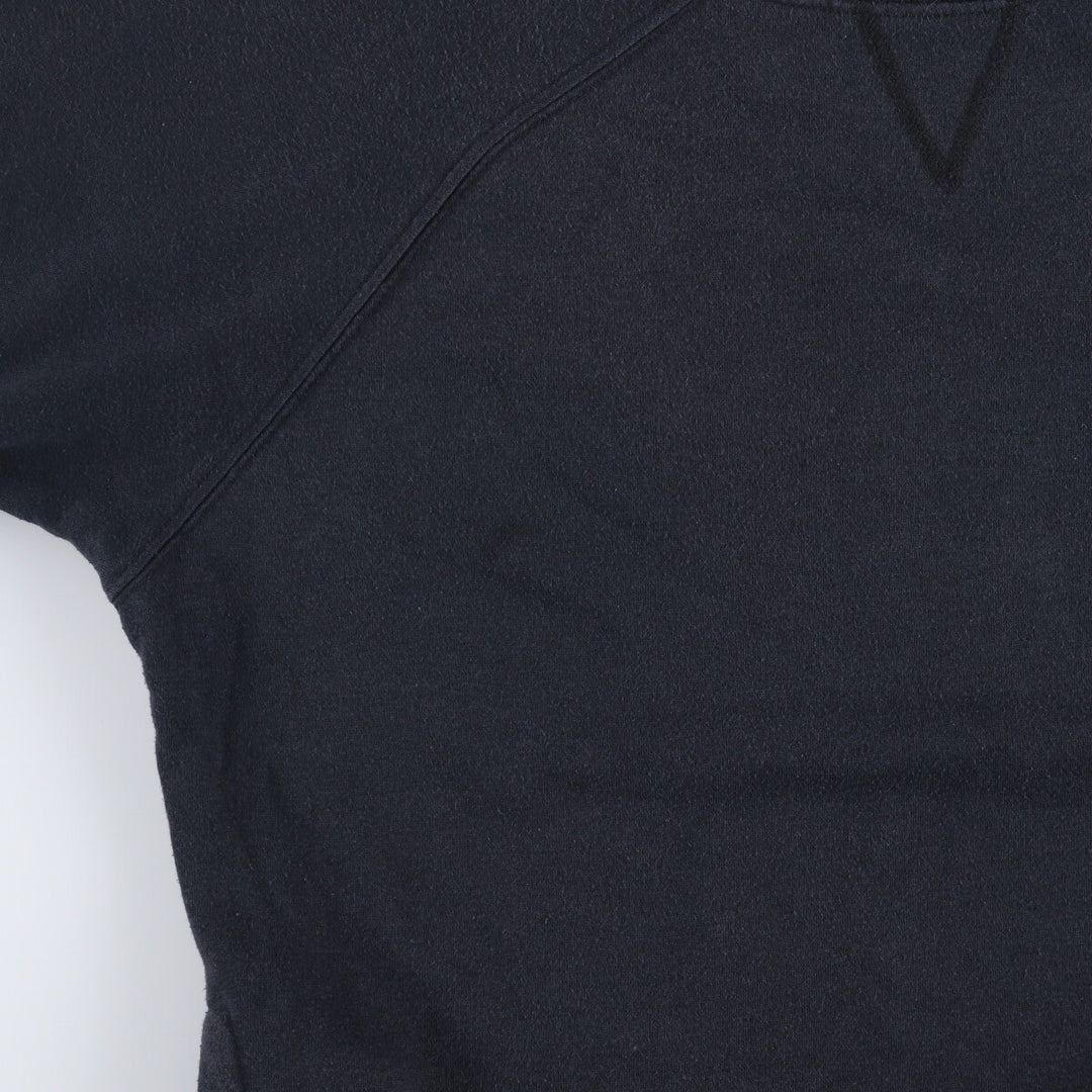 ACTIVE JCC plain blank sweatshirt, men's size L cotton black type Vintage Second Hand