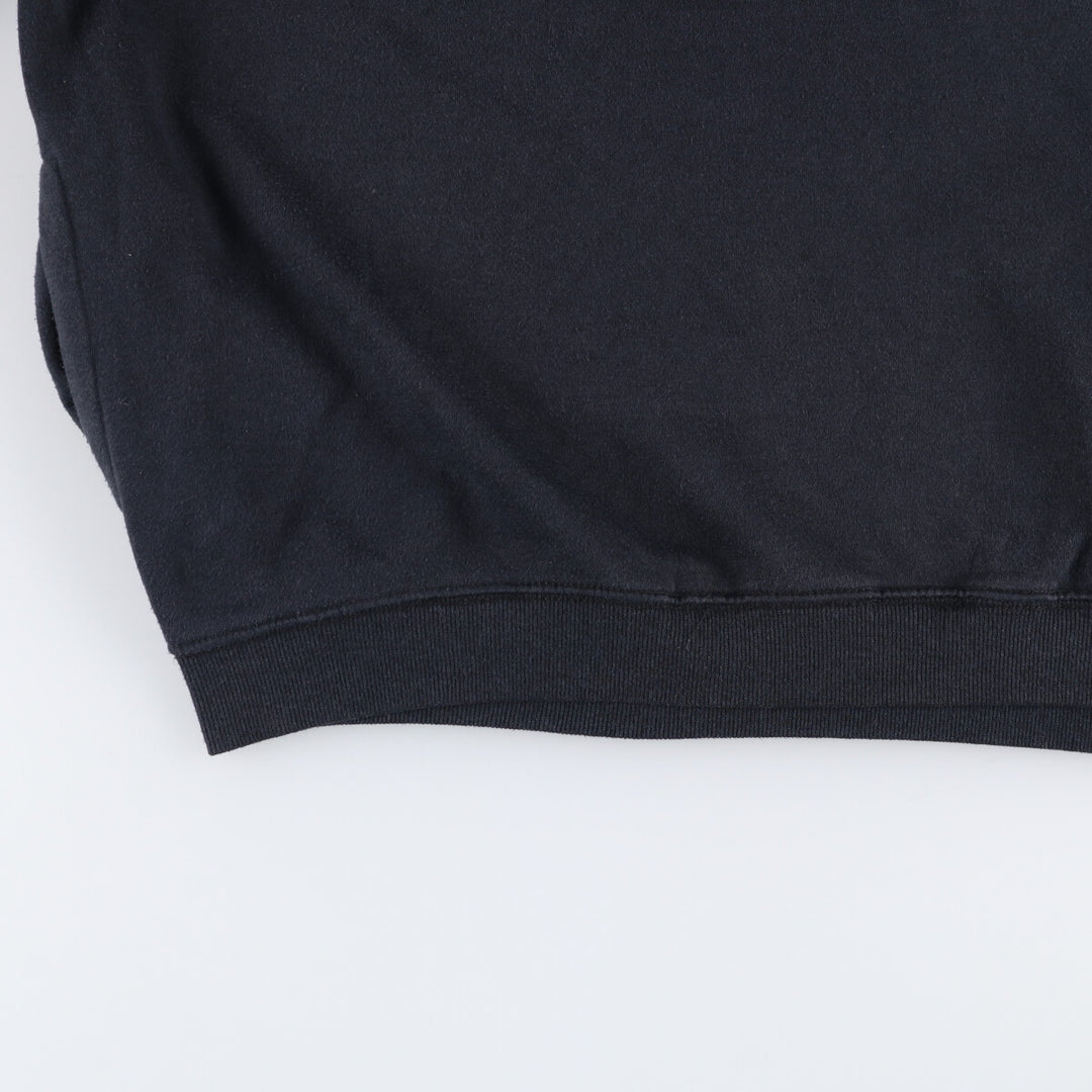 ACTIVE JCC plain blank sweatshirt, men's size L cotton black type Vintage Second Hand