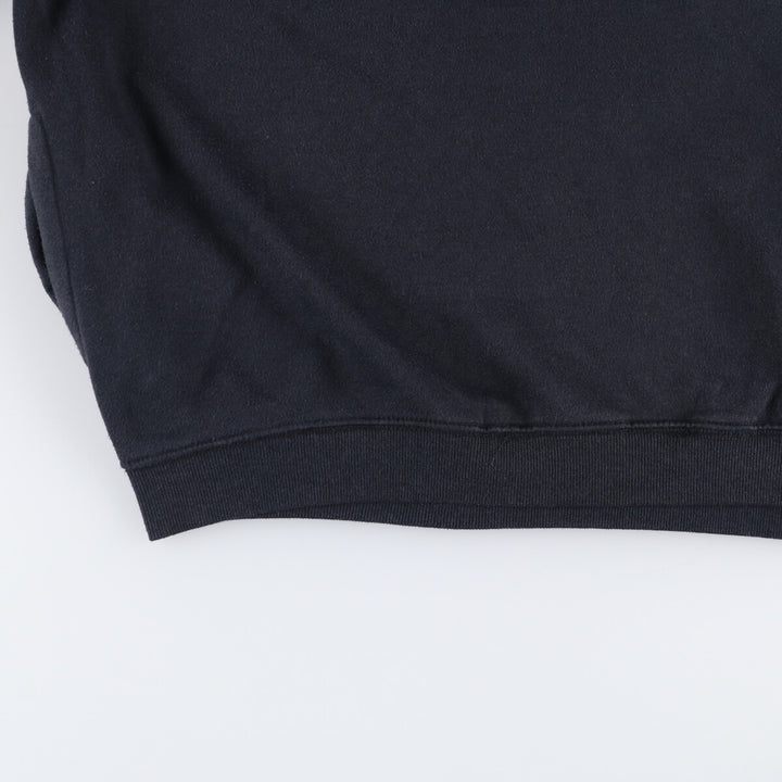 ACTIVE JCC plain blank sweatshirt, men's size L cotton black type Vintage Second Hand