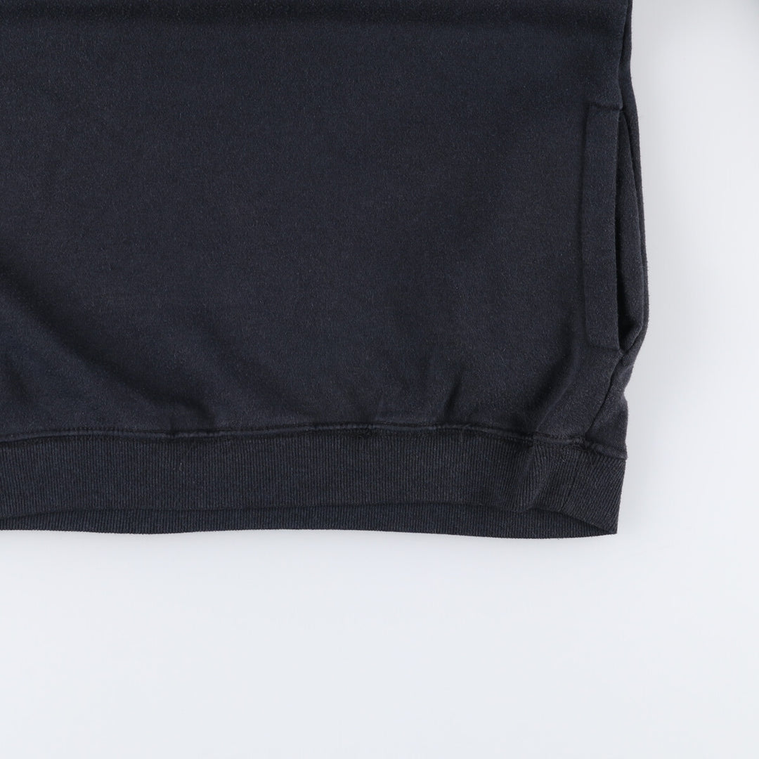 ACTIVE JCC plain blank sweatshirt, men's size L cotton black type Vintage Second Hand