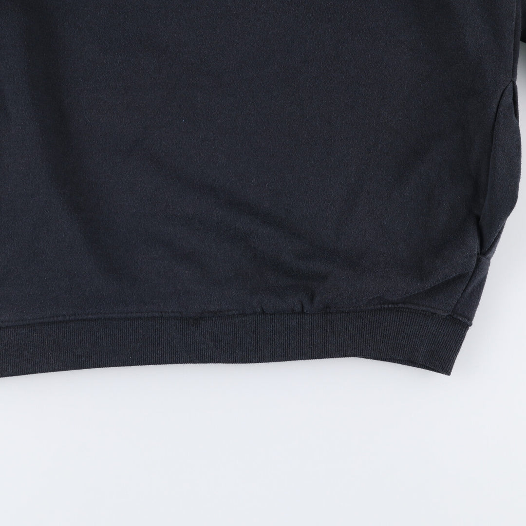 ACTIVE JCC plain blank sweatshirt, men's size L cotton black type Vintage Second Hand