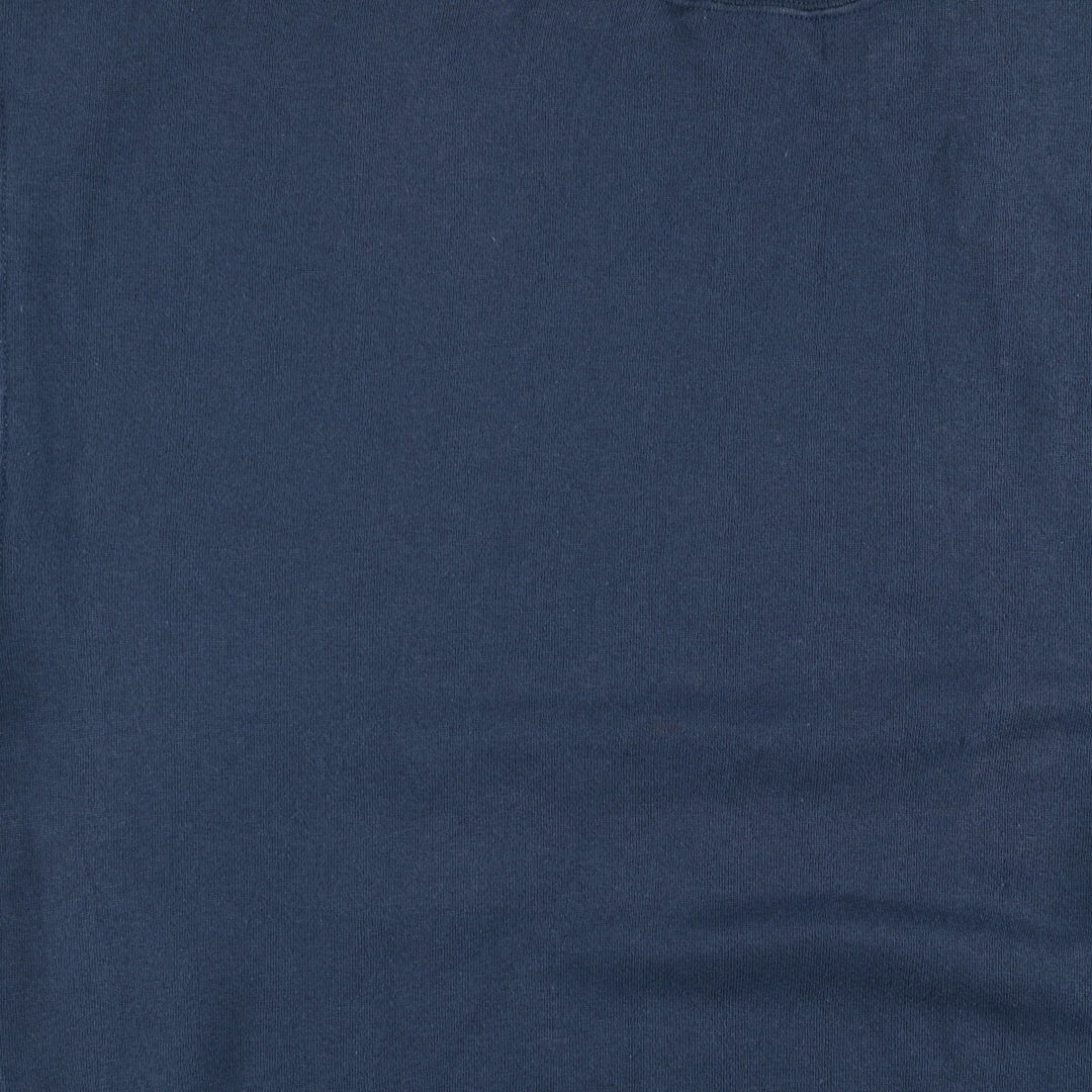 Levi's Brittania plain blank sweatshirt, made in the USA, men's size XL cotton navy blue type Vintage Second Hand