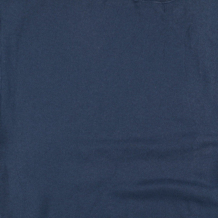 Levi's Brittania plain blank sweatshirt, made in the USA, men's size XL cotton navy blue type Vintage Second Hand