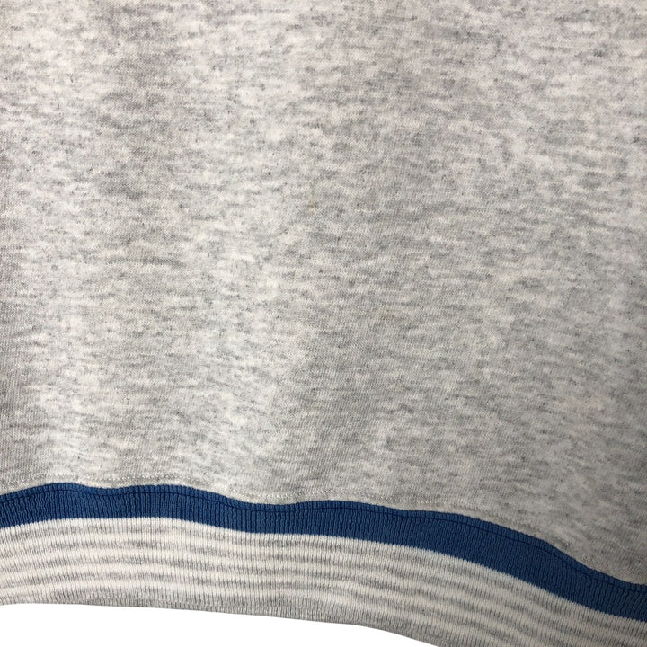 Vintage SEASPORTS plain blank sweatshirt, made in the USA, men's size L cotton pale white type Vintage Second Hand