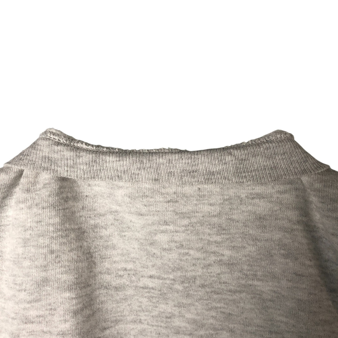80s-90'S Jerzees Plain Blank Sweatshirt Trainer Made in USA Men's XL Vintage cotton pale white type Vintage Second Hand