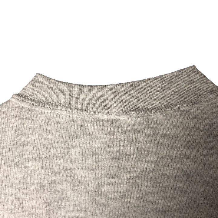 80s-90'S Jerzees Plain Blank Sweatshirt Trainer Made in USA Men's XL Vintage cotton pale white type Vintage Second Hand
