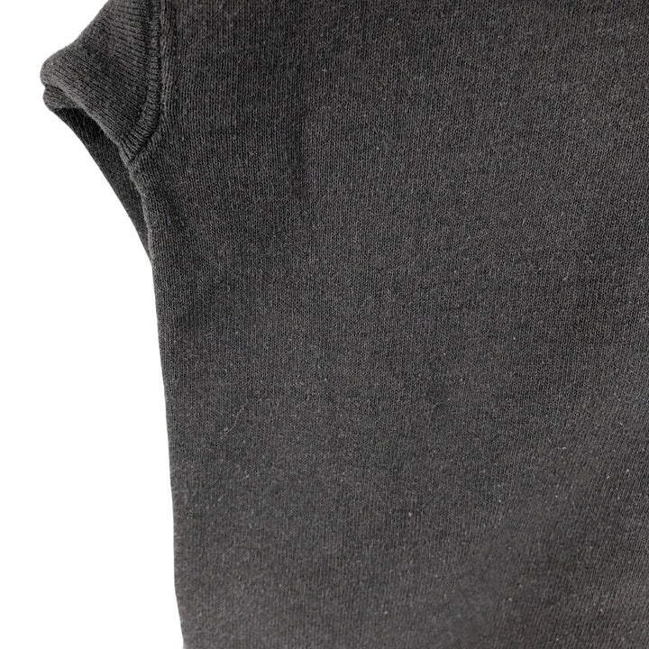 Jerzees Plain Blank Sweatshirt, Made in USA, Men's Size XL cotton black type Vintage Second Hand