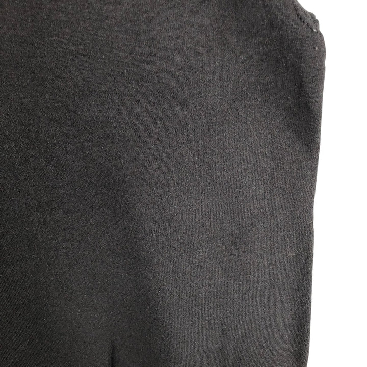Jerzees Plain Blank Sweatshirt, Made in USA, Men's Size XL cotton black type Vintage Second Hand