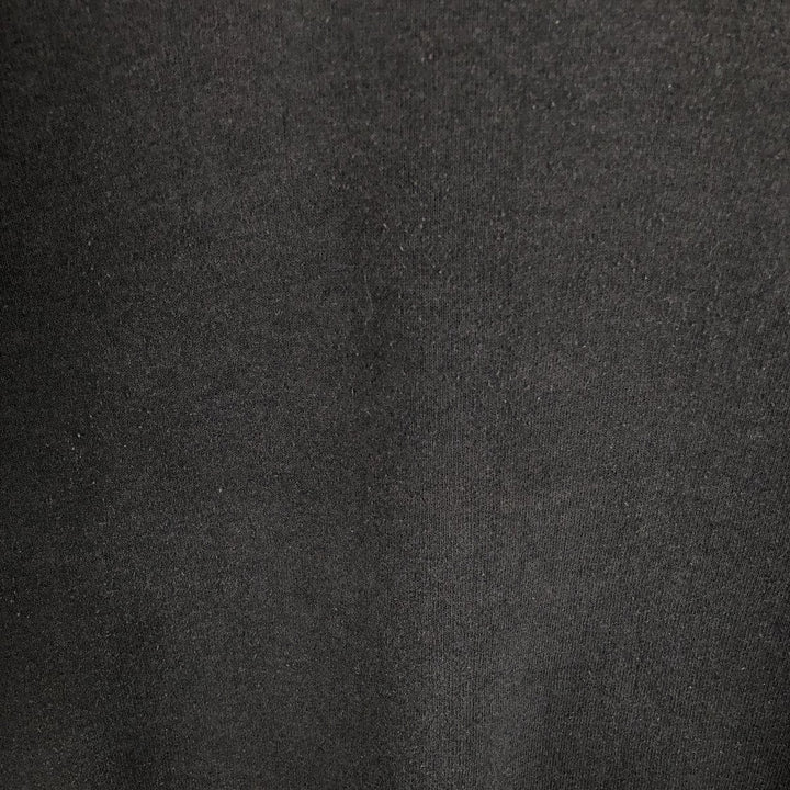 Jerzees Plain Blank Sweatshirt, Made in USA, Men's Size XL cotton black type Vintage Second Hand