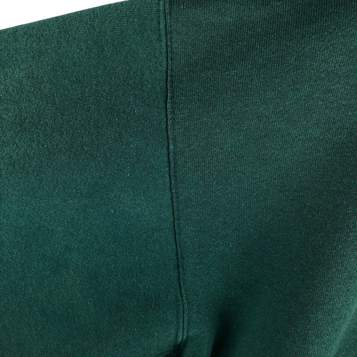 Jansport plain blank sweatshirt, made in the USA, men's size XL cotton green type Vintage Second Hand