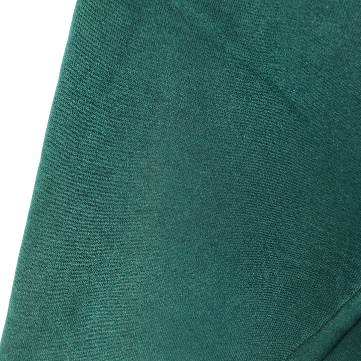Jansport plain blank sweatshirt, made in the USA, men's size XL cotton green type Vintage Second Hand