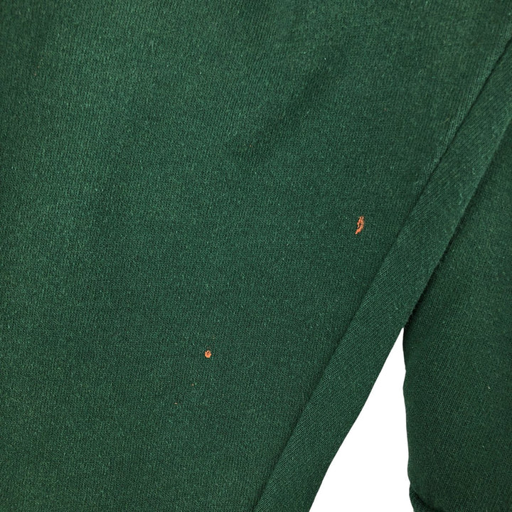 90'S Jerzees Plain Blank Sweatshirt Trainer Made in USA Men's XL Vintage cotton green type Vintage Second Hand