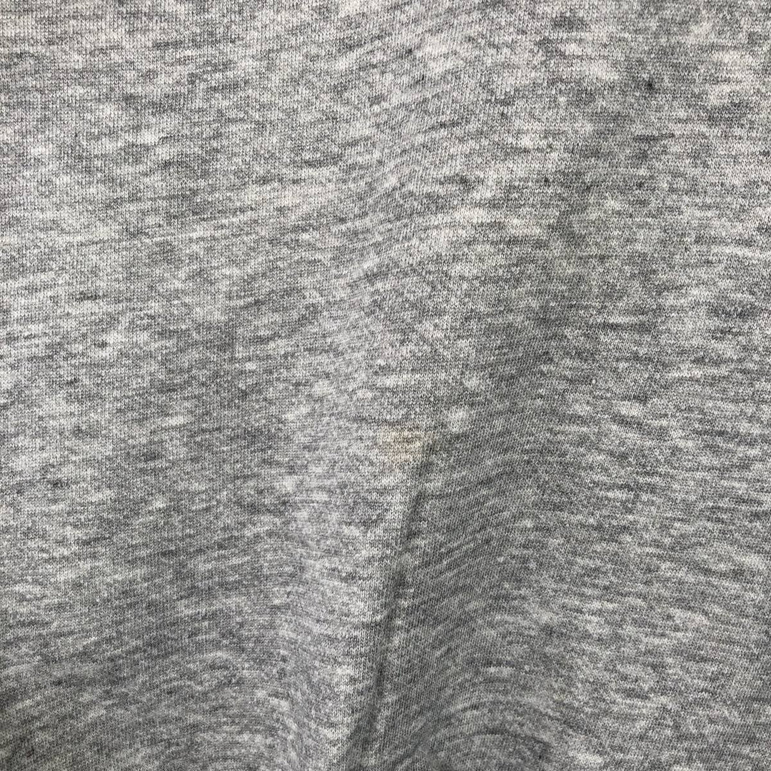 Vintage 80s-90'S Herman's plain blank sweatshirt, made in the USA, men's size L unclear gray type Vintage Second Hand