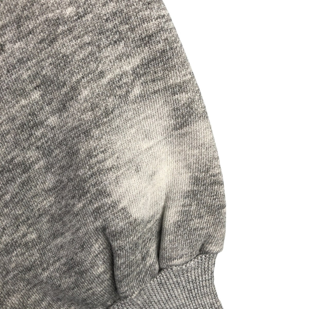 Vintage 80s-90'S Herman's plain blank sweatshirt, made in the USA, men's size L unclear gray type Vintage Second Hand