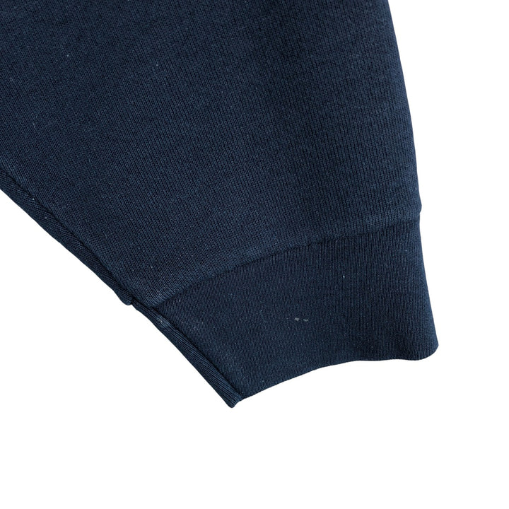 00'S Fruit of the Loom plain blank sweatshirt, sweatshirt, men's size XL cotton navy blue type Vintage Second Hand
