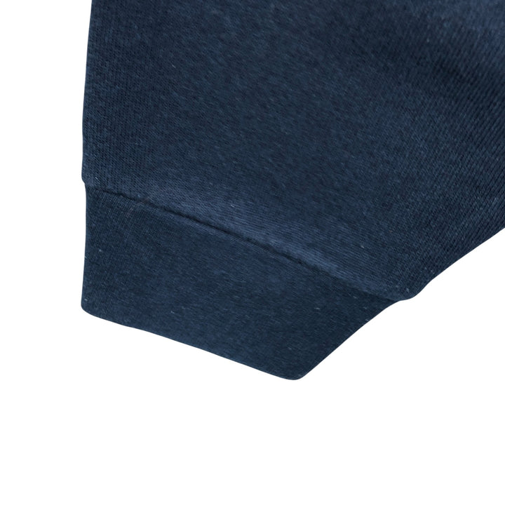 00'S Fruit of the Loom plain blank sweatshirt, sweatshirt, men's size XL cotton navy blue type Vintage Second Hand