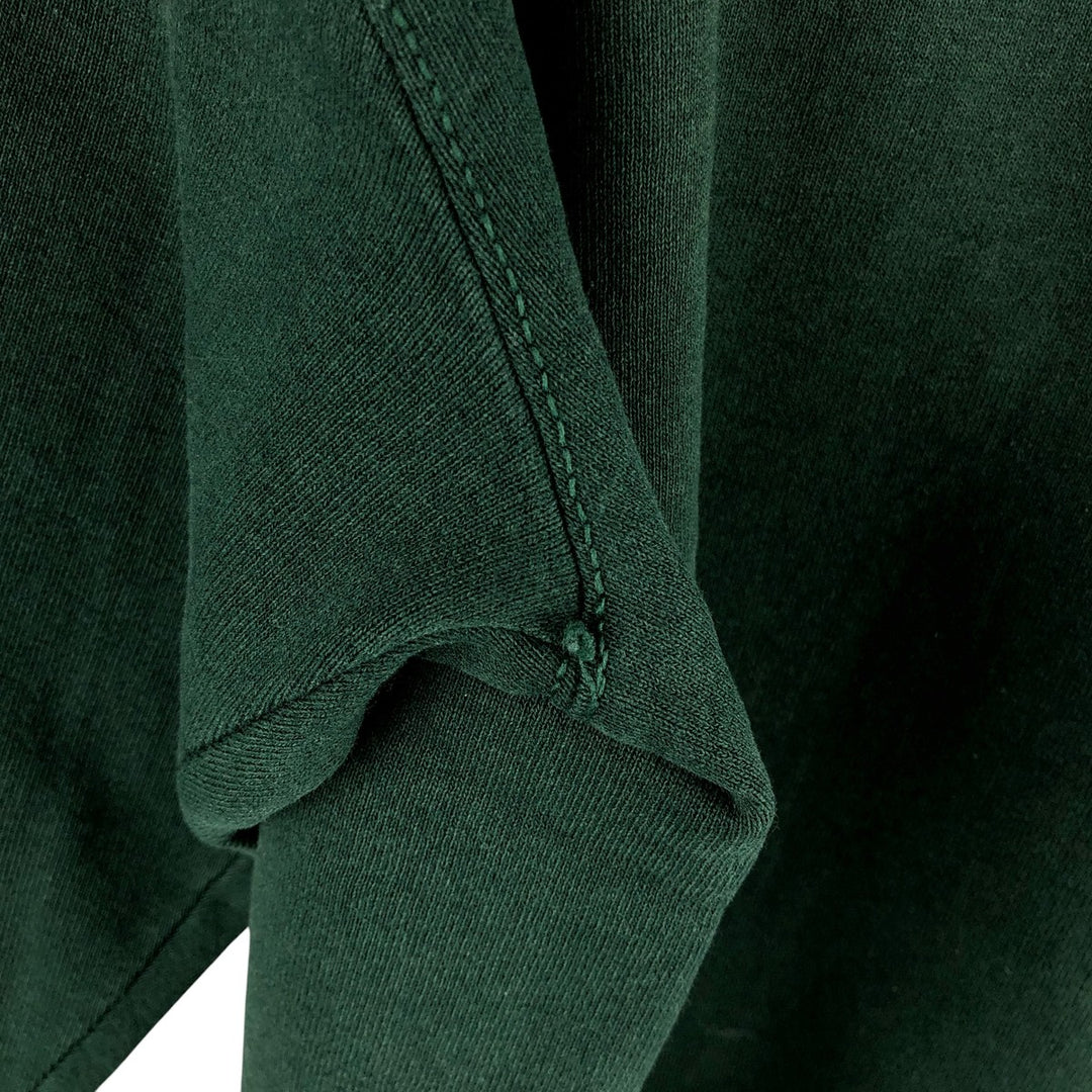 PRO-SPIRIT SELECT SWEATS Solid Color Blank Sweatshirt, Made in USA, Men's Size XL, Long Sleeve, Vintage cotton green type Vintage Second Hand