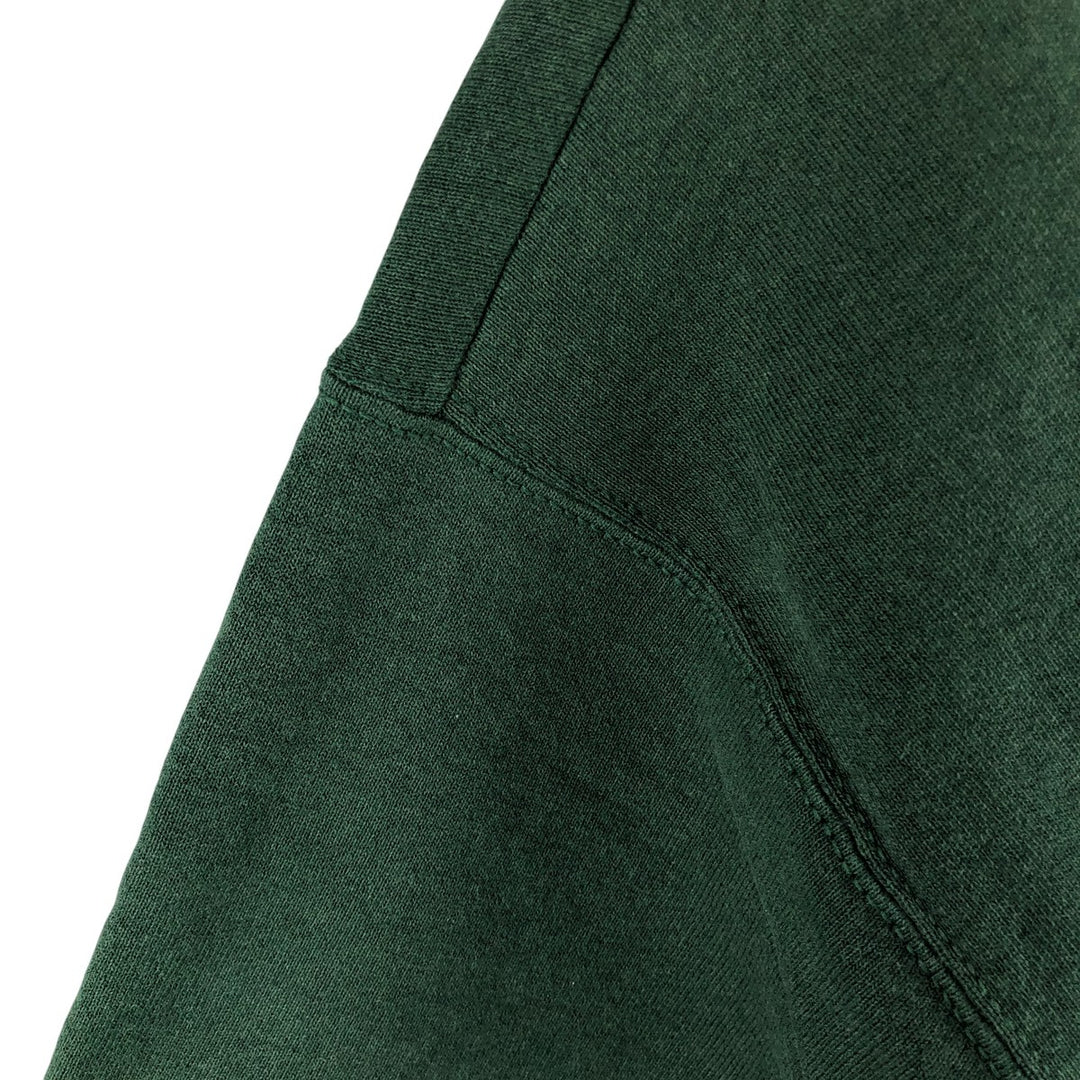 PRO-SPIRIT SELECT SWEATS Solid Color Blank Sweatshirt, Made in USA, Men's Size XL, Long Sleeve, Vintage cotton green type Vintage Second Hand