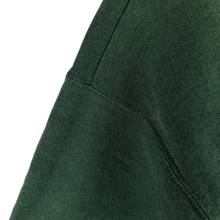 PRO-SPIRIT SELECT SWEATS Solid Color Blank Sweatshirt, Made in USA, Men's Size XL, Long Sleeve, Vintage cotton green type Vintage Second Hand