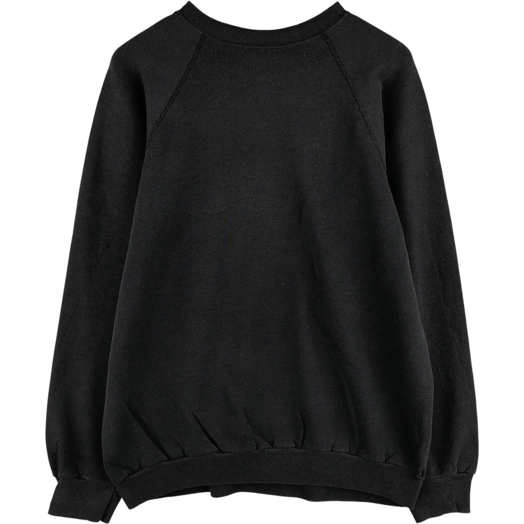 Vintage 90'S Tultex blank sweatshirt, made in the USA, men's size XL. cotton black type Vintage Second Hand