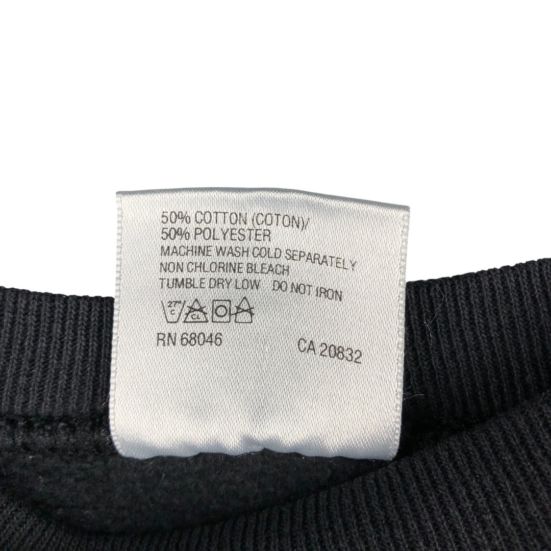 Vintage 90'S Tultex blank sweatshirt, made in the USA, men's size XL. cotton black type Vintage Second Hand