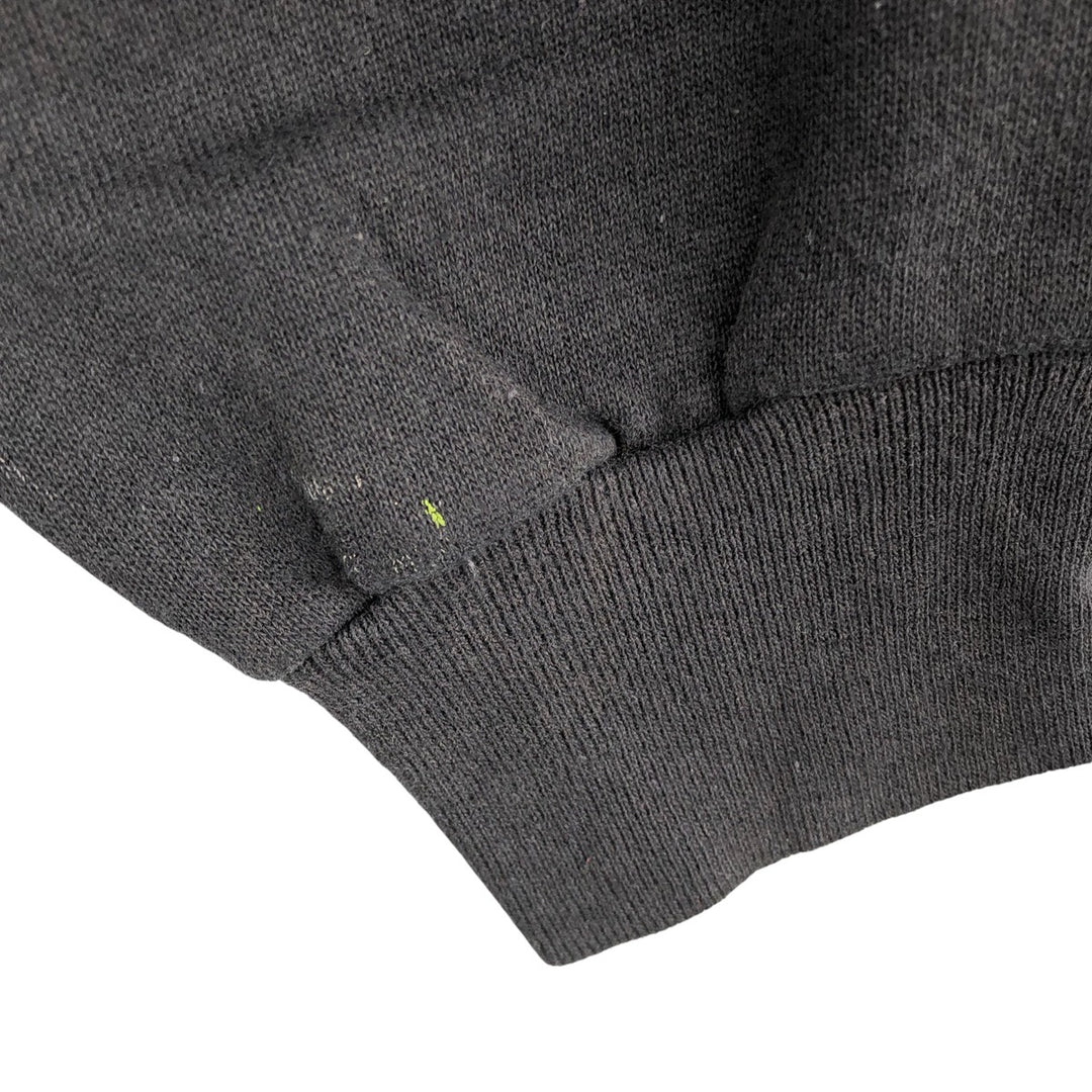 Vintage 90'S Tultex blank sweatshirt, made in the USA, men's size XL. cotton black type Vintage Second Hand