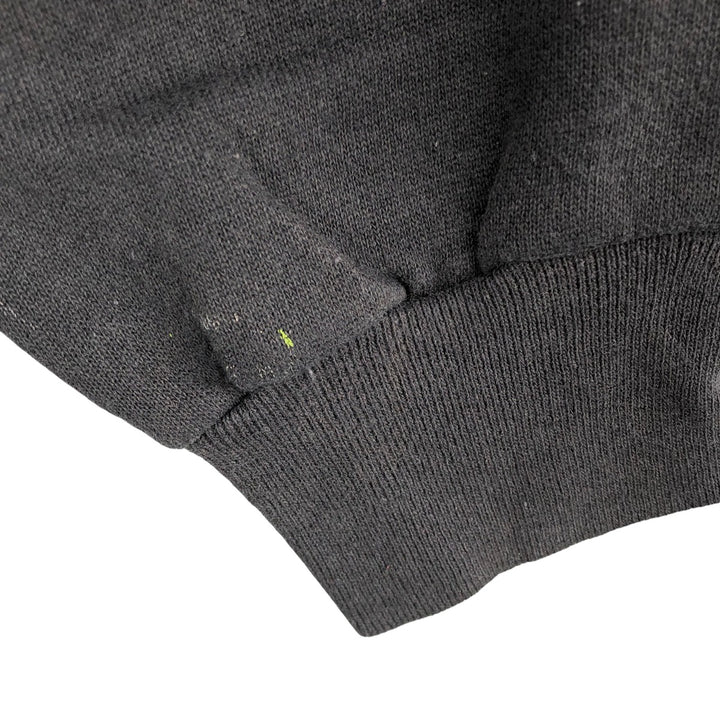 Vintage 90'S Tultex blank sweatshirt, made in the USA, men's size XL. cotton black type Vintage Second Hand