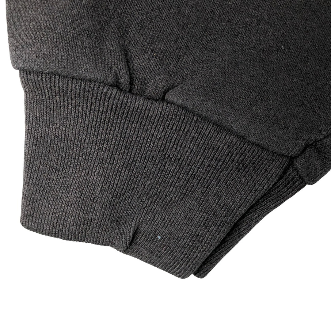 Vintage 90'S Tultex blank sweatshirt, made in the USA, men's size XL. cotton black type Vintage Second Hand