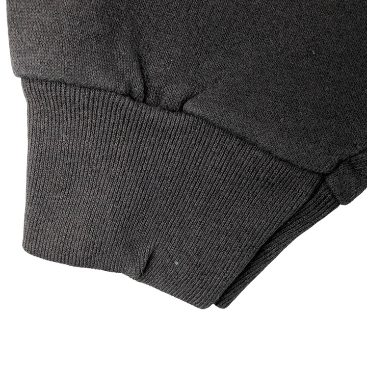 Vintage 90'S Tultex blank sweatshirt, made in the USA, men's size XL. cotton black type Vintage Second Hand
