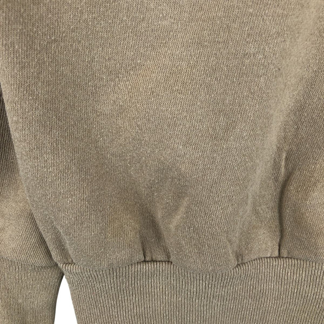 90'S Jerzees Plain Blank Sweatshirt Trainer Made in USA Men's M Vintage cotton Beige type Vintage Second Hand