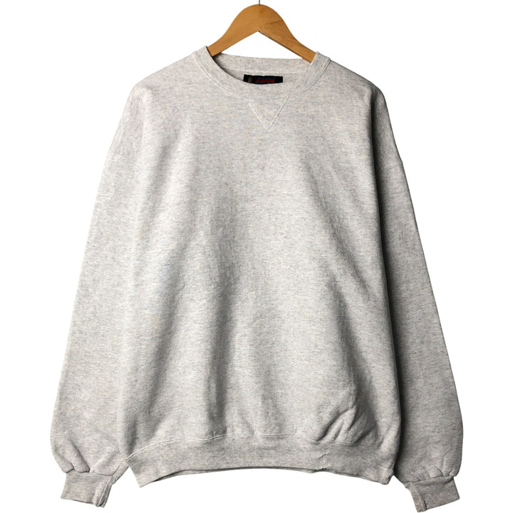 Vintage SOFFE plain blank sweatshirt, made in the USA, men's size XL. cotton pale white type Vintage Second Hand