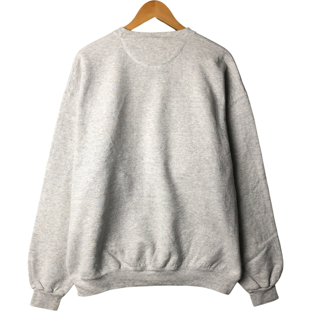 Vintage SOFFE plain blank sweatshirt, made in the USA, men's size XL. cotton pale white type Vintage Second Hand