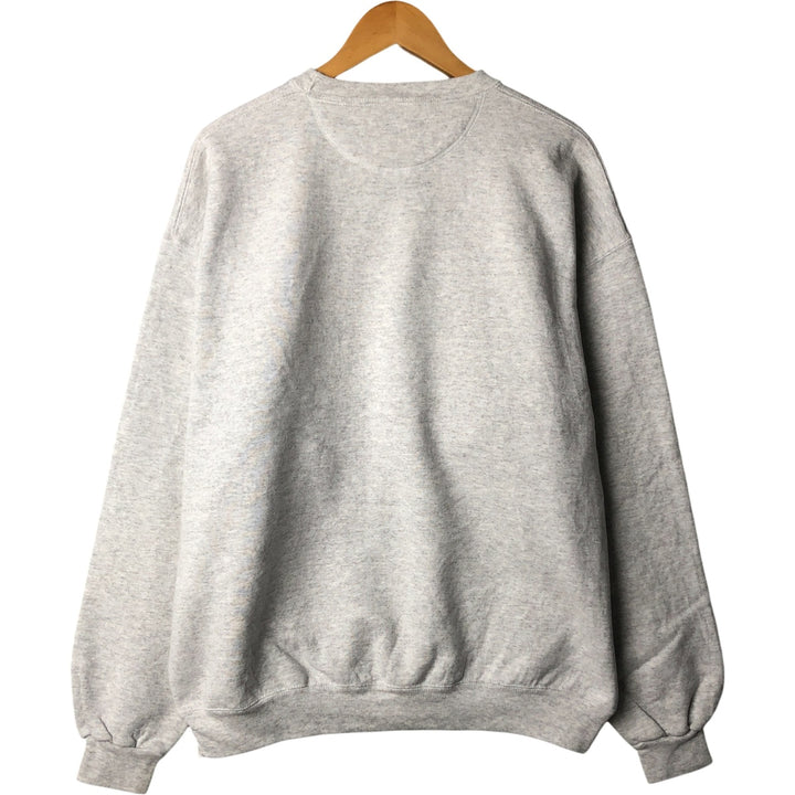 Vintage SOFFE plain blank sweatshirt, made in the USA, men's size XL. cotton pale white type Vintage Second Hand