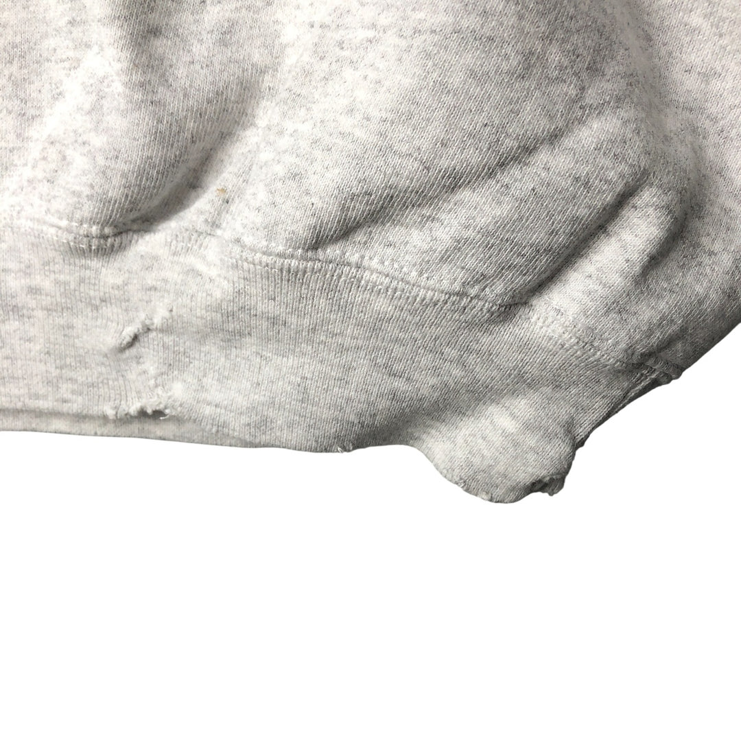 Vintage SOFFE plain blank sweatshirt, made in the USA, men's size XL. cotton pale white type Vintage Second Hand