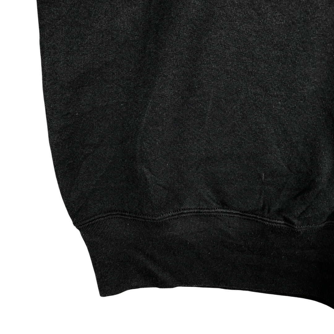 90'S BVD plain blank sweatshirt, sweatshirt, made in USA, men's size L, vintage cotton black type Vintage Second Hand