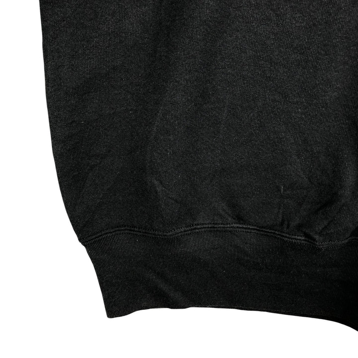90'S BVD plain blank sweatshirt, sweatshirt, made in USA, men's size L, vintage cotton black type Vintage Second Hand