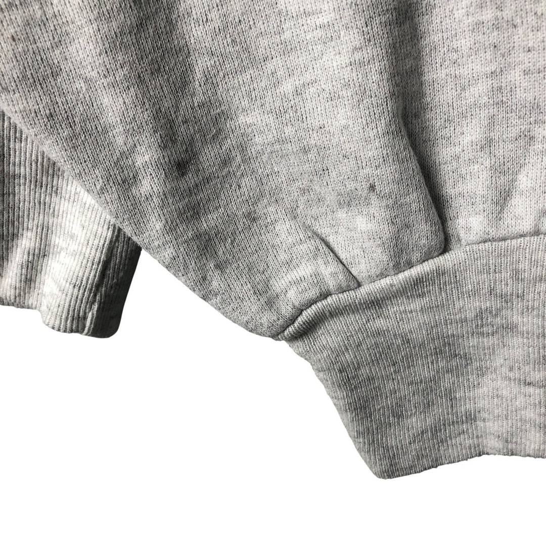 Vintage 90'S VOLUNTEER Knit Apparel plain blank sweatshirt, made in the USA, men's size XL cotton pale white type Vintage Second Hand