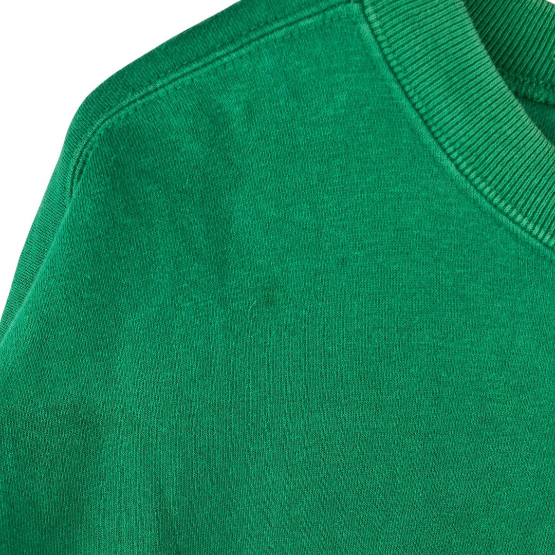 Vintage 90'S GAP plain blank sweatshirt, men's size XL. cotton green type Vintage Second Hand