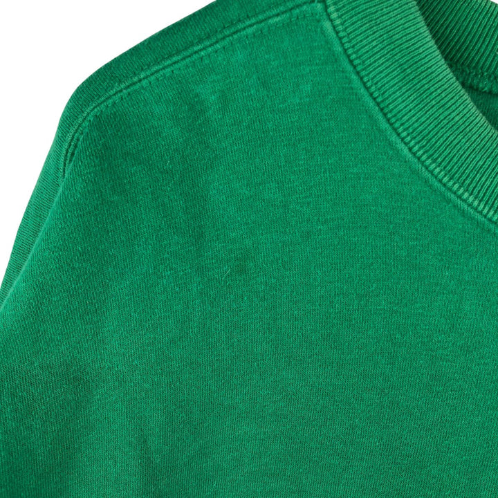 Vintage 90'S GAP plain blank sweatshirt, men's size XL. cotton green type Vintage Second Hand