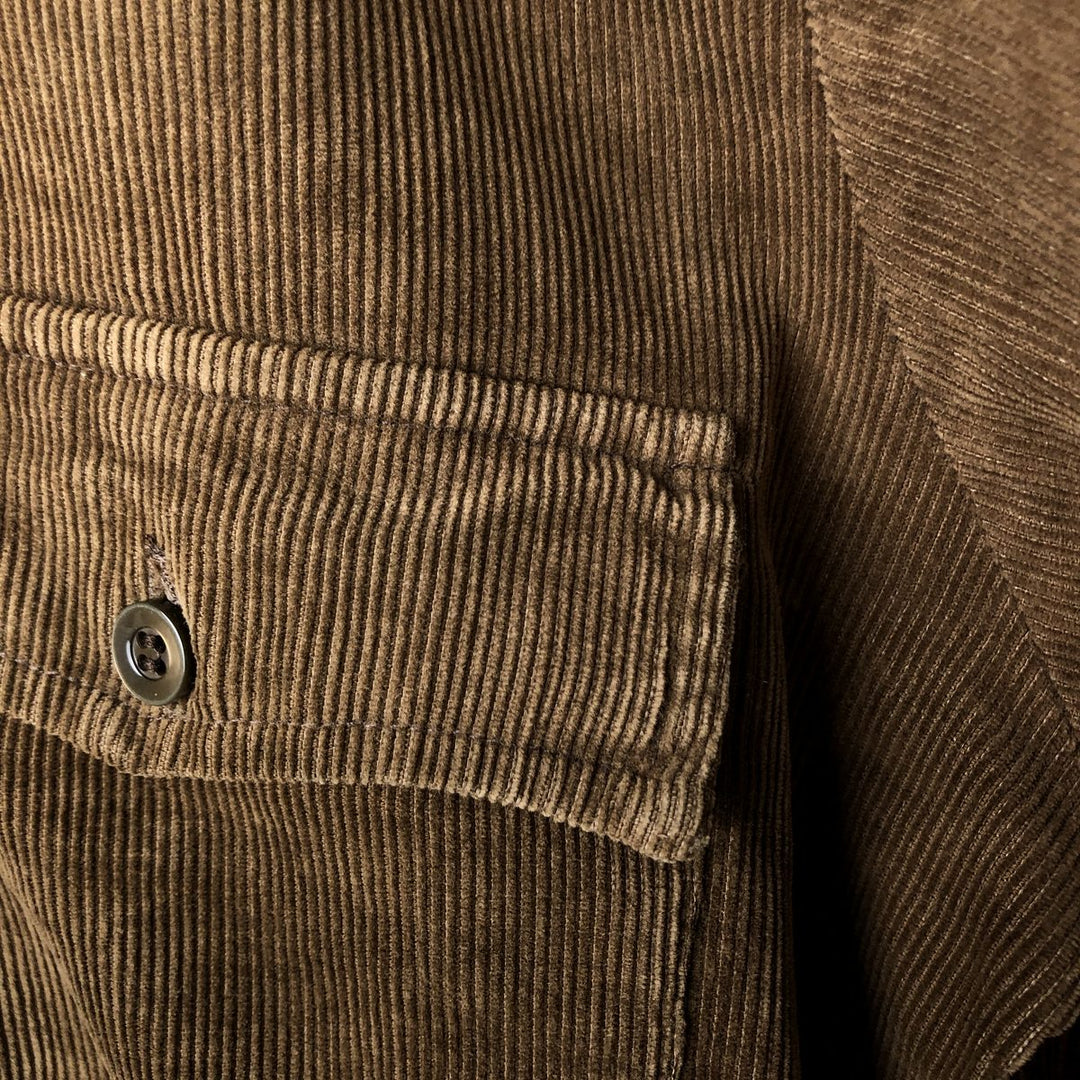 Vintage 1970'S Levi's long-sleeved corduroy shirt, size small, men's unclear brown type Vintage Second Hand