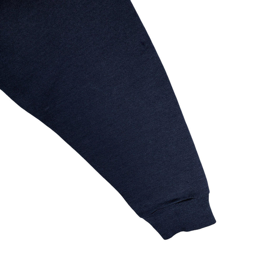 Vintage 90'S Lee Heavy Weight Solid Color Blank Sweatshirt, Made in USA, Men's Size XL unclear navy blue type Vintage Second Hand