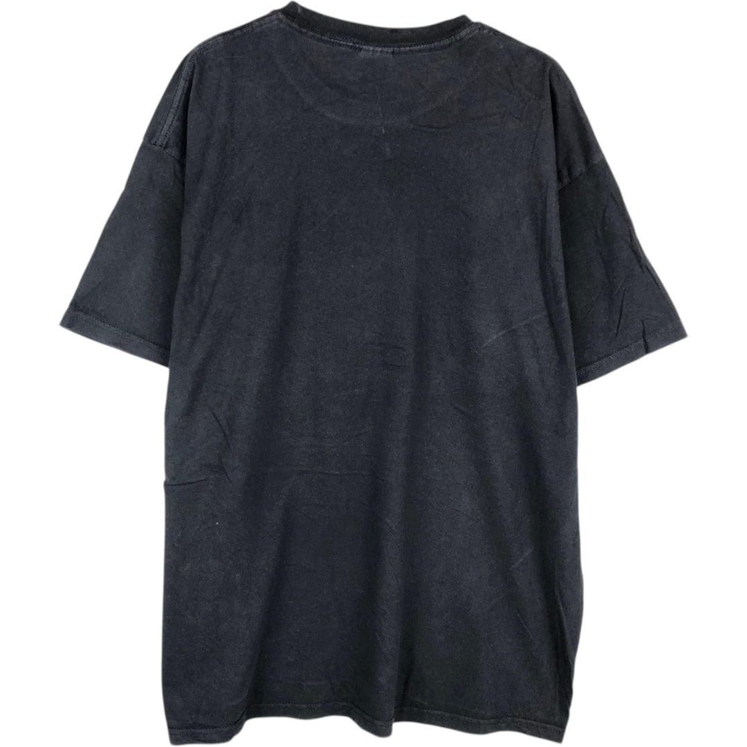 Gildan Saxon band t-shirt, men's size XL equivalent. cotton black type Vintage Second Hand