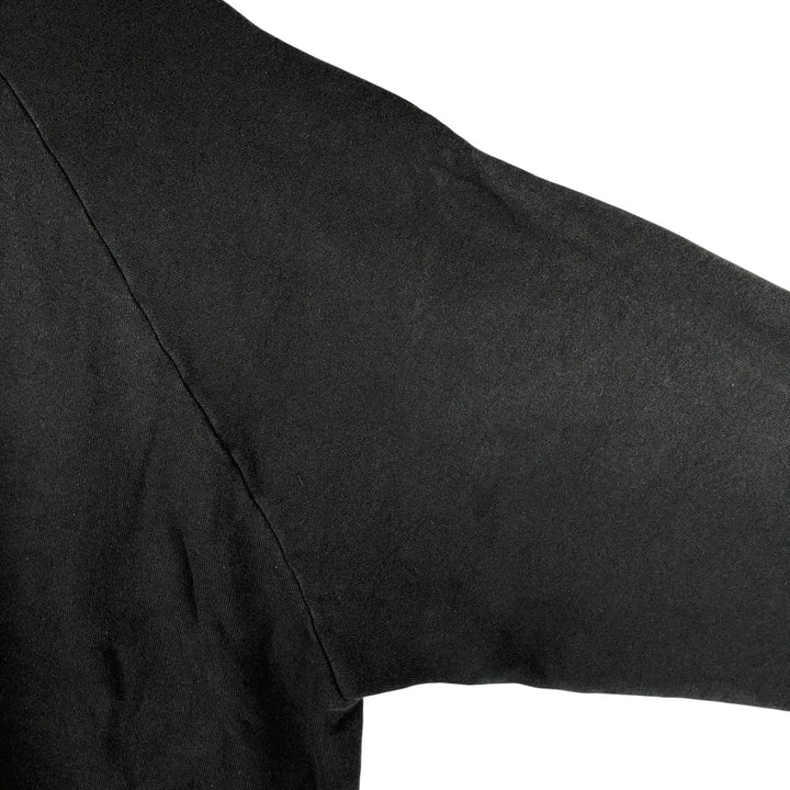 Vintage 90s-00'S Fruit of the Loom plain blank sweatshirt, men's size XL cotton black type Vintage Second Hand