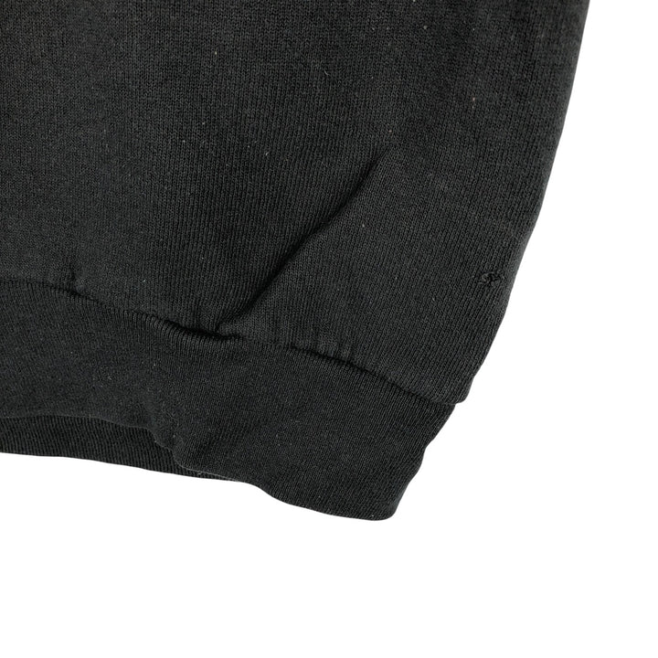 Vintage 90s-00'S Fruit of the Loom plain blank sweatshirt, men's size XL cotton black type Vintage Second Hand