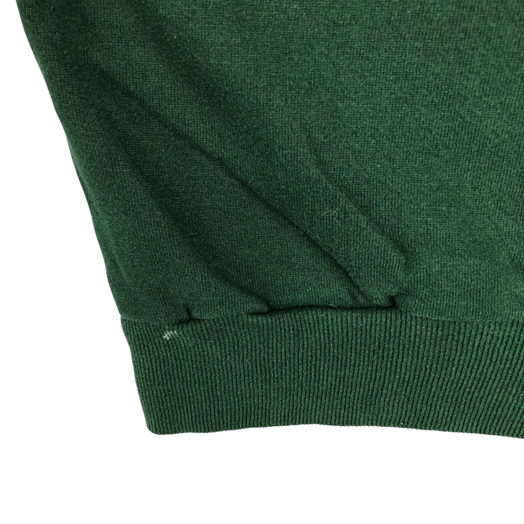 80s-90'S Jerzees Plain Blank Sweatshirt Trainer Made in USA Men's M Vintage cotton Green type dark green Vintage Second Hand