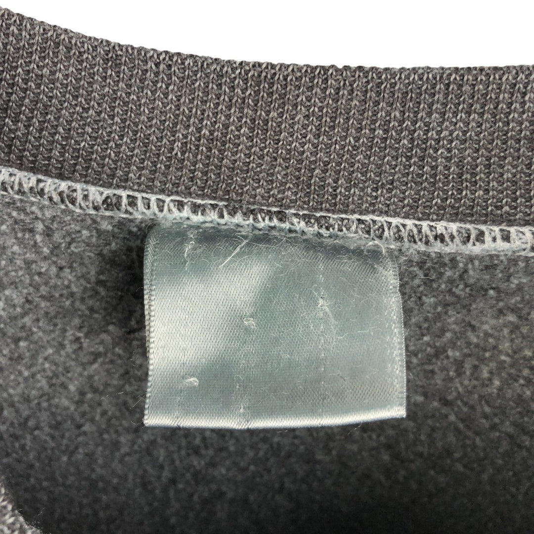 Vintage plain blank sweatshirt, men's size M unclear Charcoal Vintage Second Hand