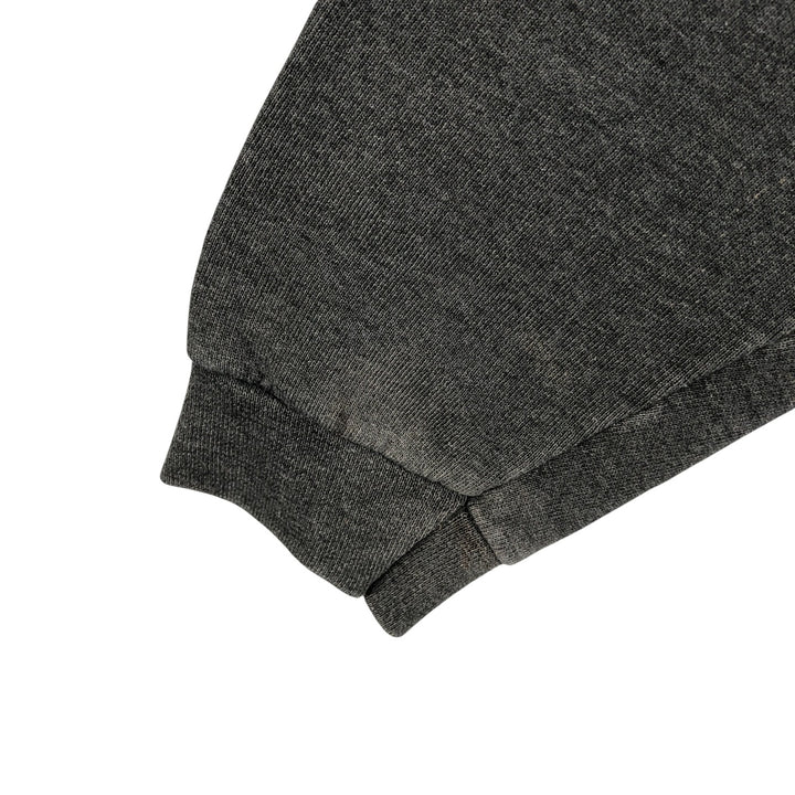 PLUMA plain blank sweatshirt, men's size M, vintage cotton Charcoal Vintage Second Hand
