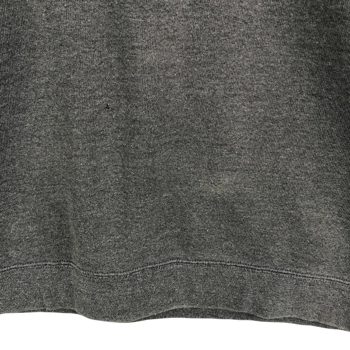 PLUMA plain blank sweatshirt, men's size M, vintage cotton Charcoal Vintage Second Hand
