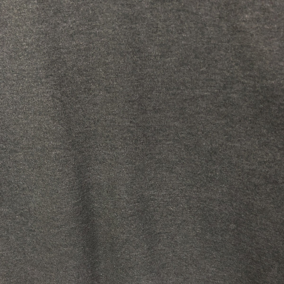 Jerzees plain blank sweatshirt, men's size M cotton Charcoal Vintage Second Hand