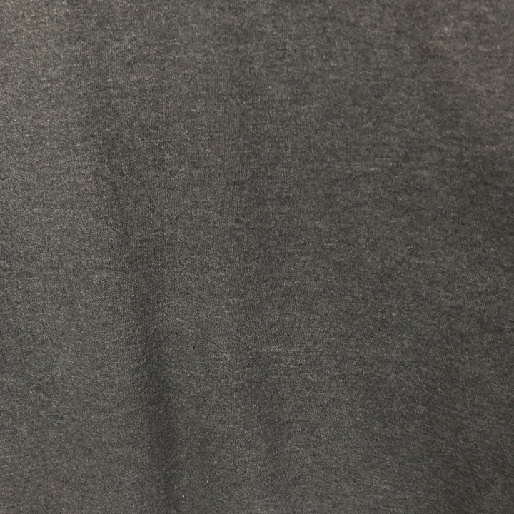 Jerzees plain blank sweatshirt, men's size M cotton Charcoal Vintage Second Hand